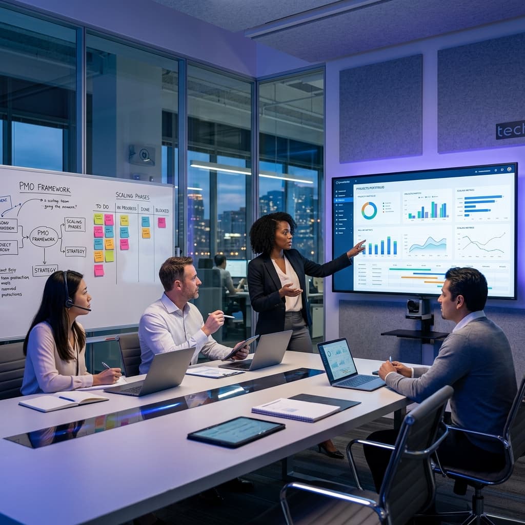 Case Study: Scaling PMO for Mid-Sized Tech